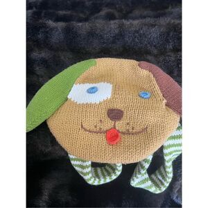 Blabla striped dog doggy knit backpack purse